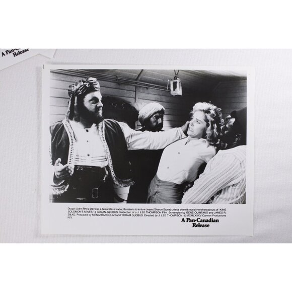 1985 King Solomons Mines Movie press kit + 6 photo sheets, Richard Chamberlain, - Picture 3 of 9